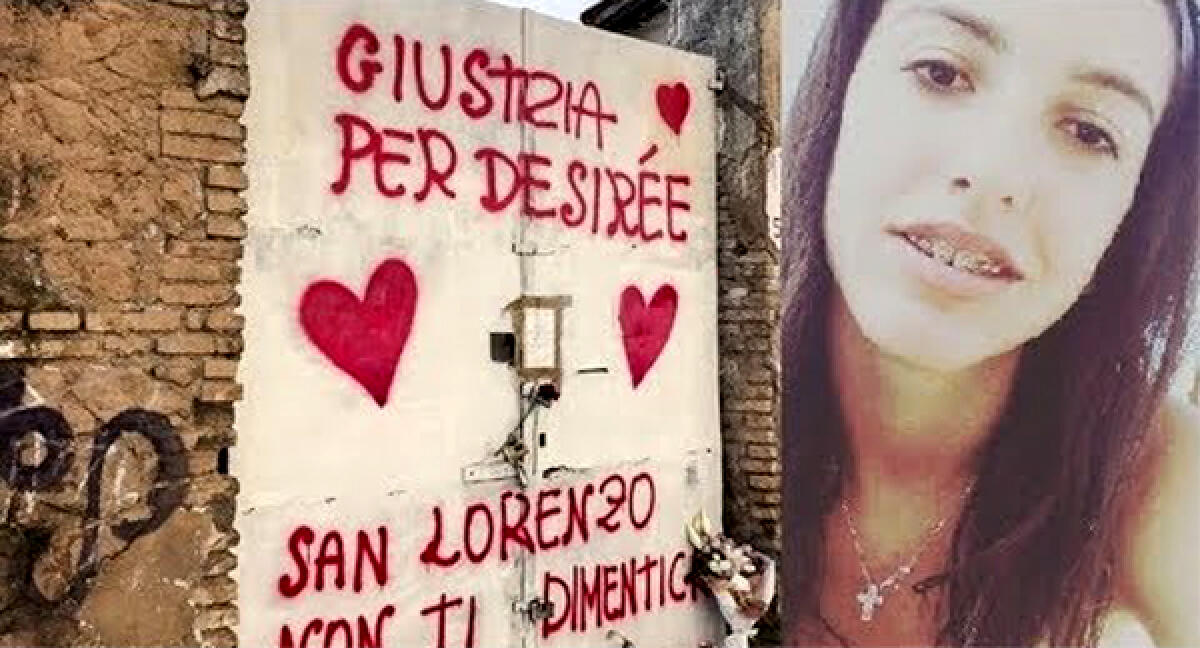 Morte di Desirèe, chiesto il rinvio a giudizio per 4 persone - 