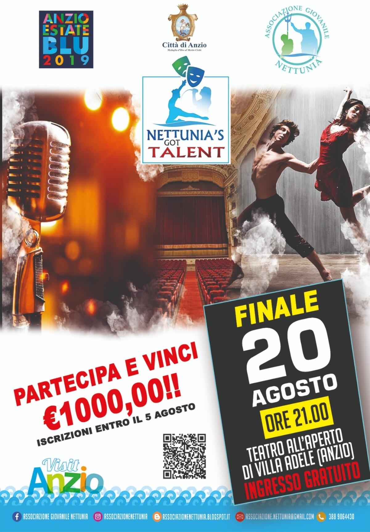 “Nettunia’s Got Talent”, iscrizioni entro oggi - 