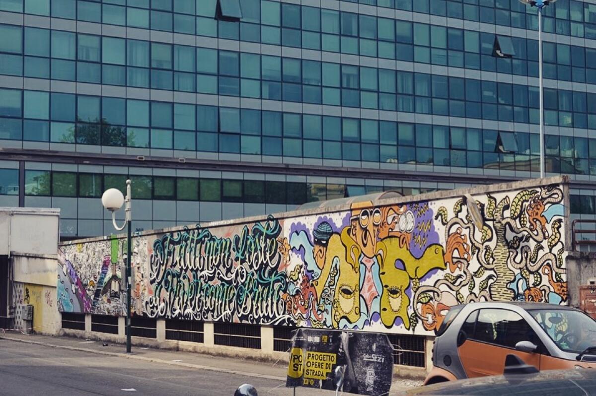 Il Collettivo artistico urbano 148 di Latina partecipa al progetto Gulìa Urbana - 