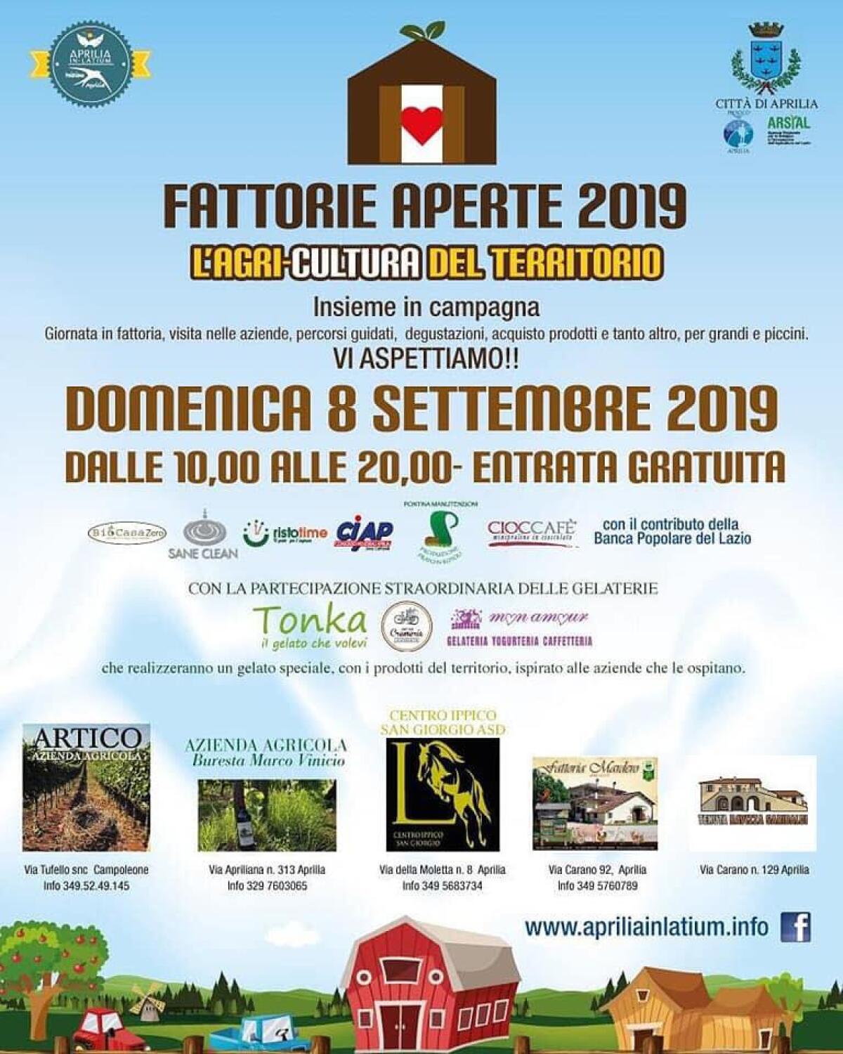 Fattorie Aperte ad Aprilia, una giornata tra aziende e prodotti locali - 