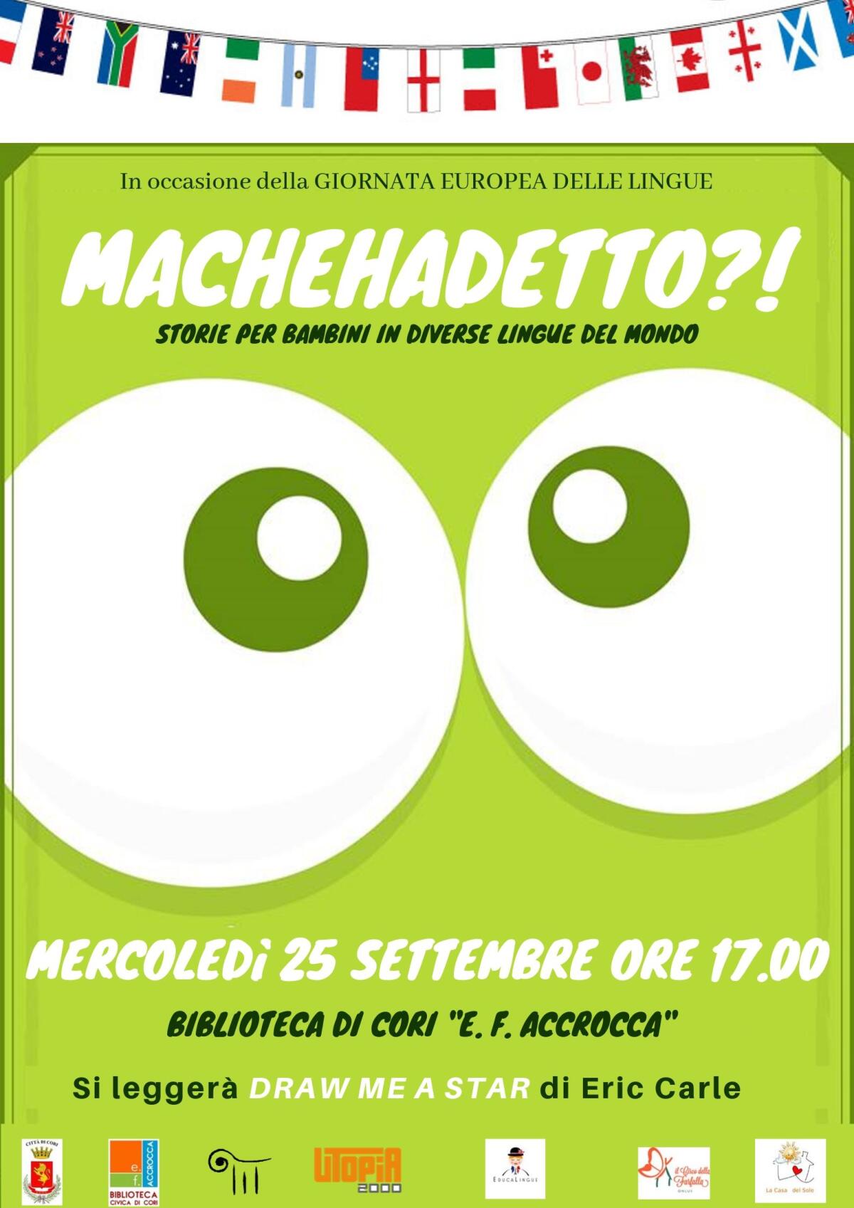 Màchehadetto?! A Cori l'appuntamento con le letture multilingue per i bimbi - 