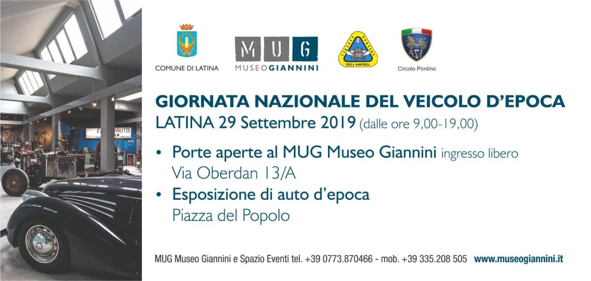 A Latina la giornata dedicata alle auto d'epoca - 