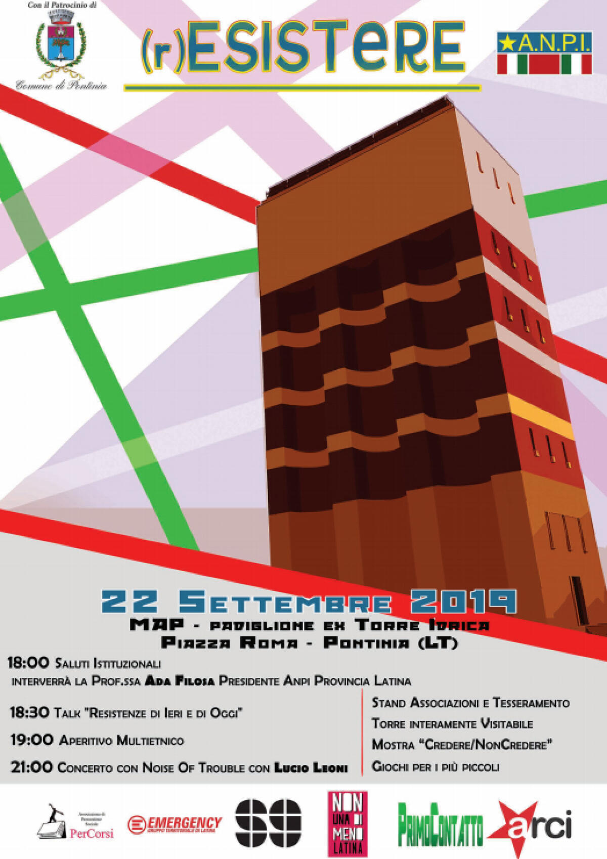 A Pontinia "Resistenze di ieri e di oggi" con l'Anpi - 