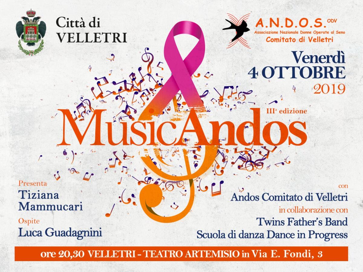 Ottobre Rosa, a Velletri la terza edizione di "MusicAndos" - 