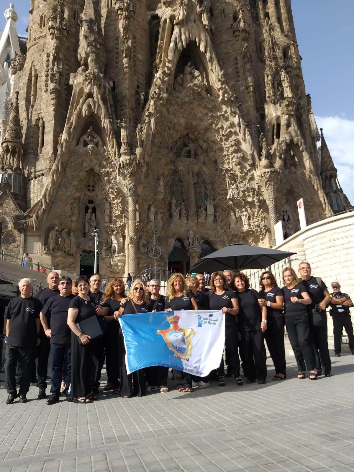 La Corale Polifonica Città di Anzio incanta Barcellona - 