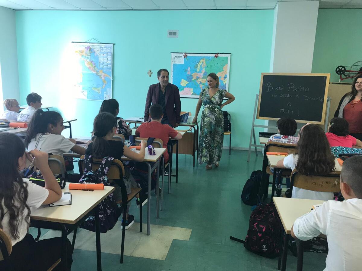 Al via l'anno scolastico ad Anzio, la visita dell'amministrazione - 