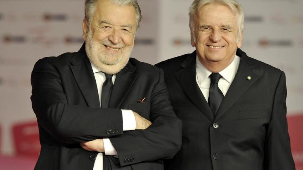 Premio Città di Velletri, la cerimonia con i  fratelli Avati - 