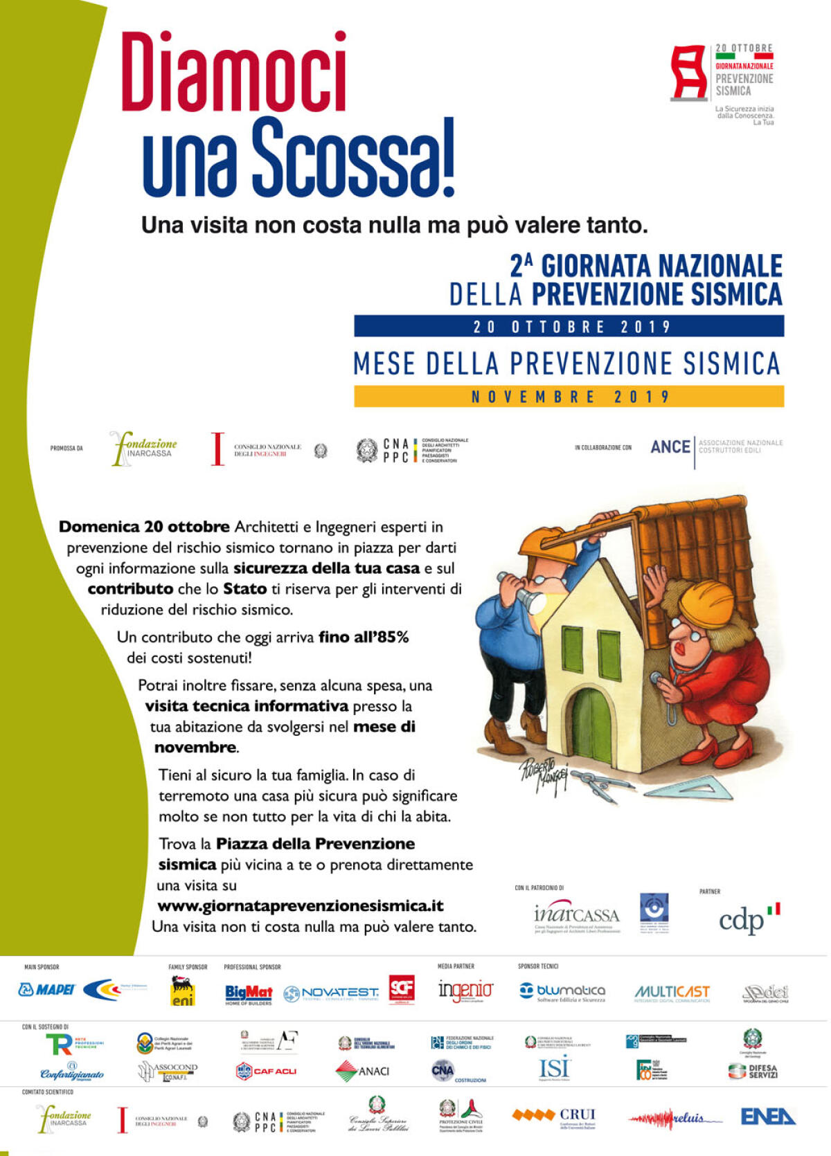 Diamoci una scossa, a Cisterna professionisti in campo - 