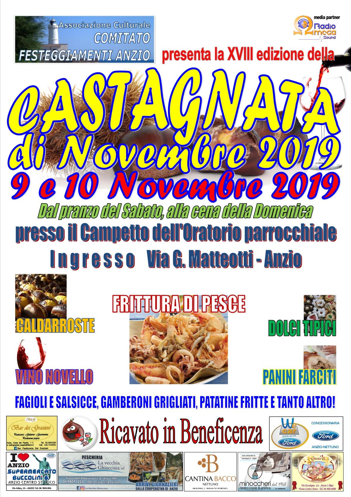 Ad Anzio attesa la tradizionale Castagnata di Novembre - 
