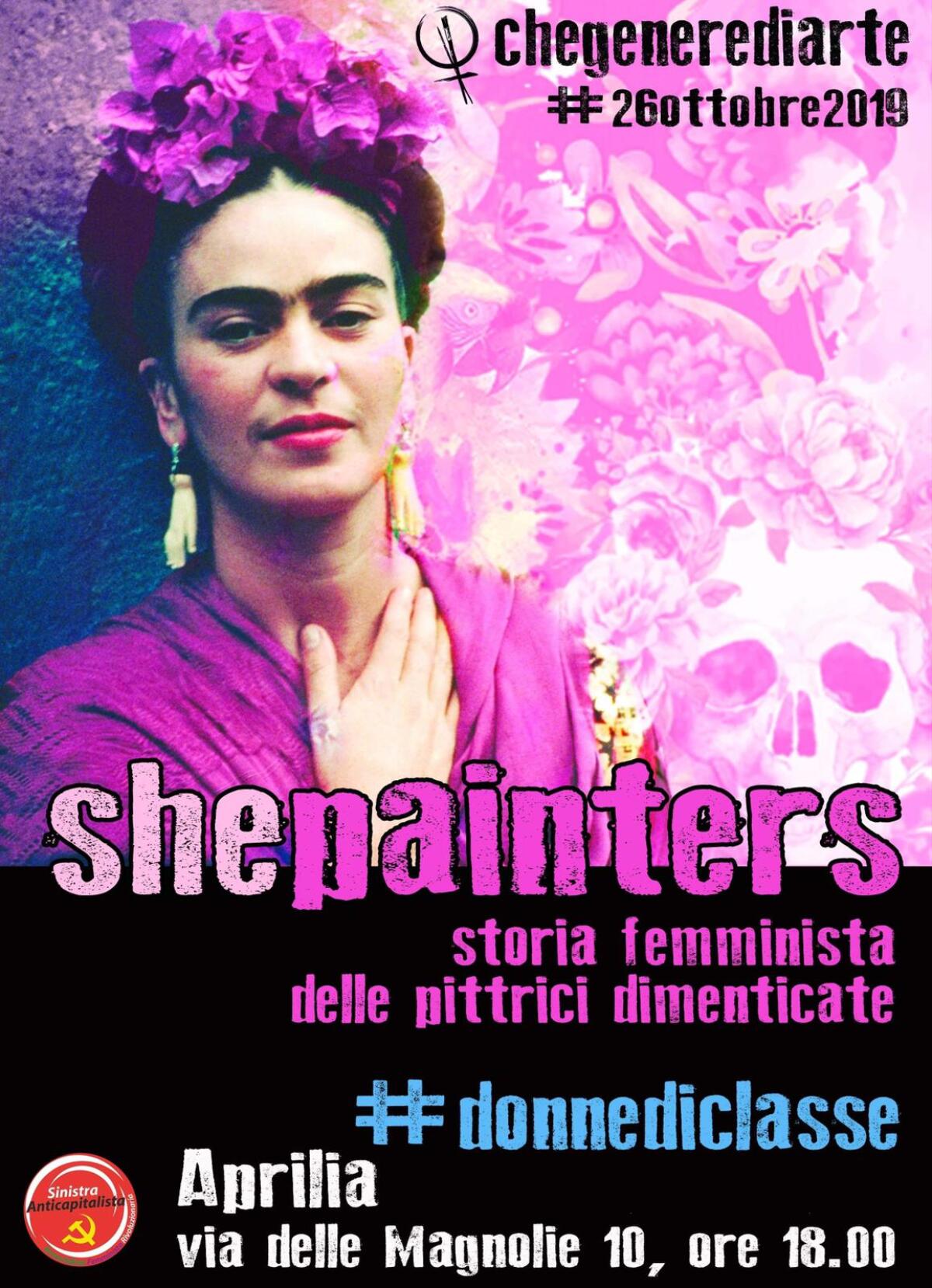 Aprilia - "Che genere di arte", una pagina facebook per divulgare le opere dimenticate delle donne - 