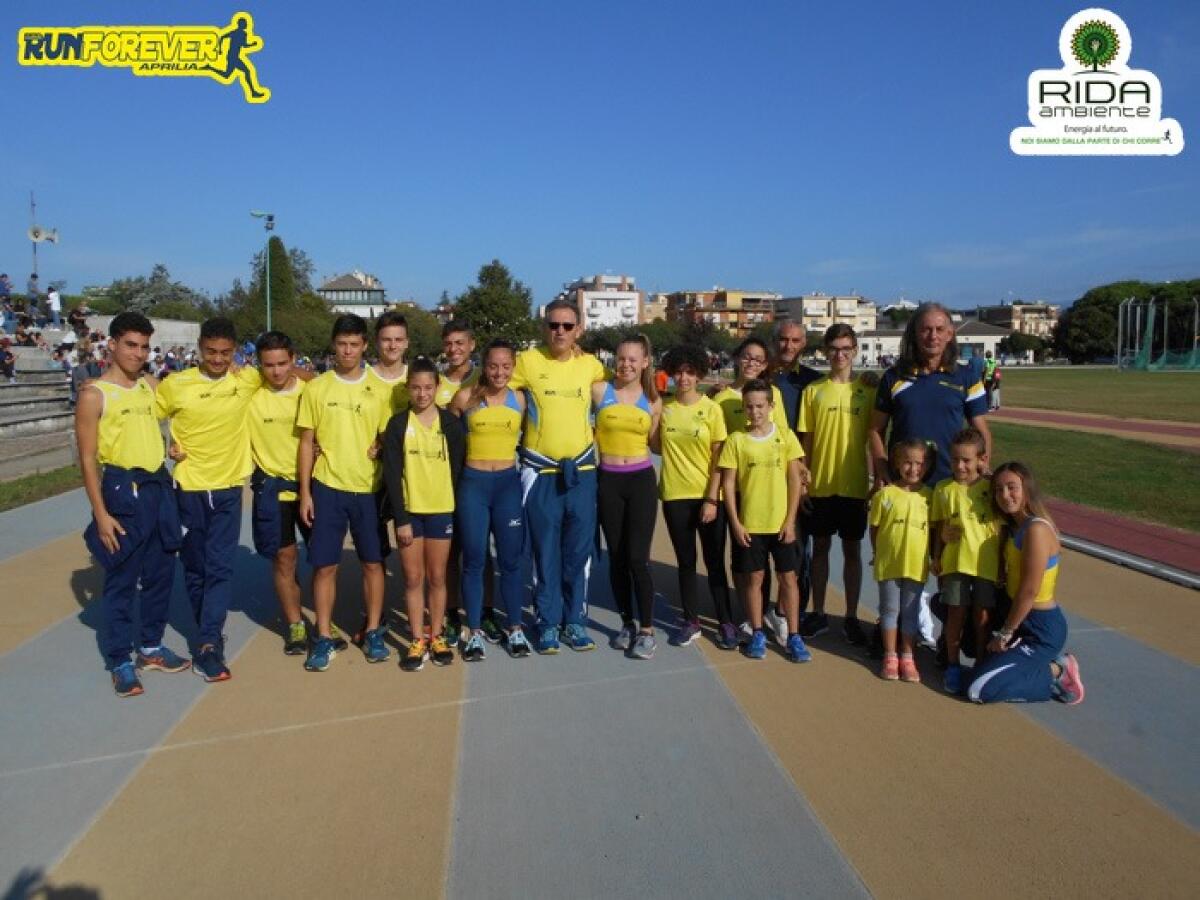 La ASD Runforever Aprilia ai Campionati Provinciali Giovanili di Atletica Leggera. - 