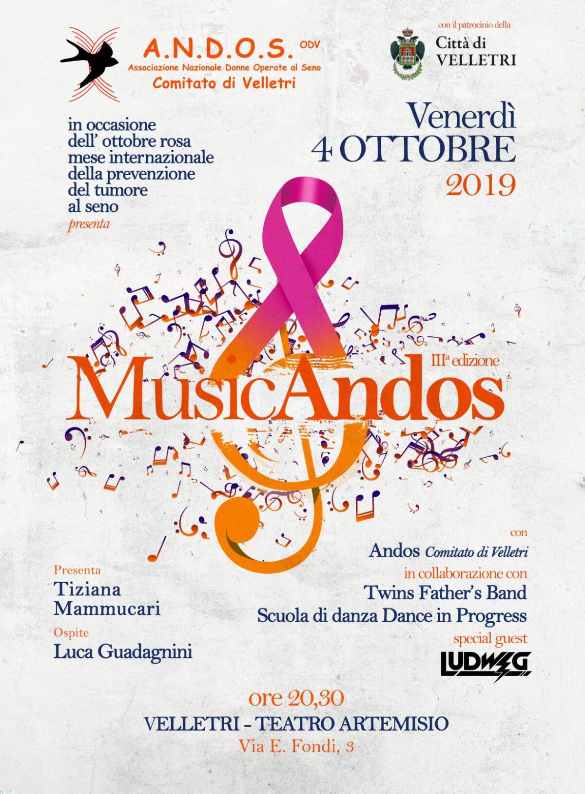 A Velletri la terza edizione di MusicAndos - 