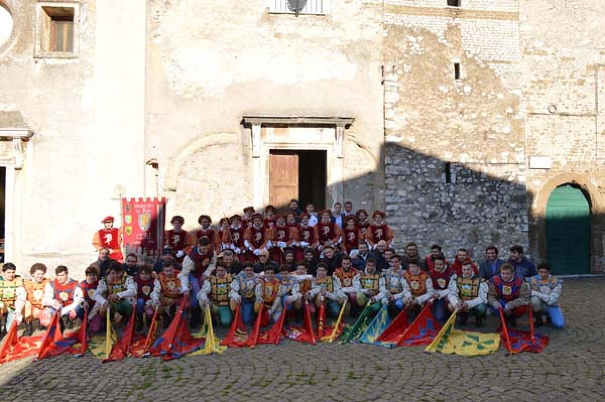 Gli Storici Sbandieratori delle Contrade di Cori in Marocco, al Festival Internazionale delle Arti Popolari. - 