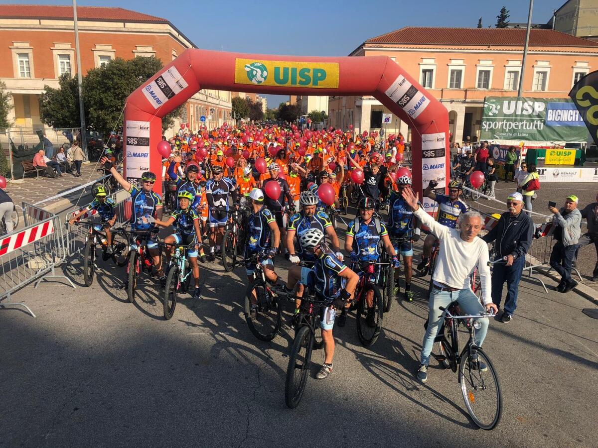 Grande successo a Latina per il Bicincittà - 