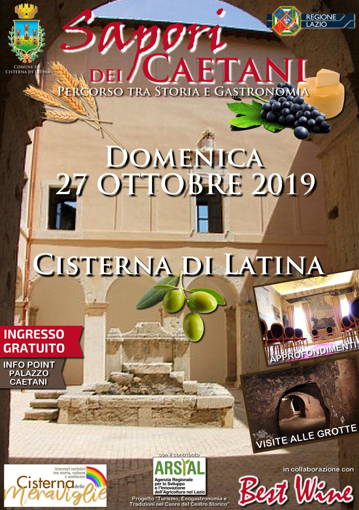 Sapori dei Caetani, questa domenica a Cisterna - 