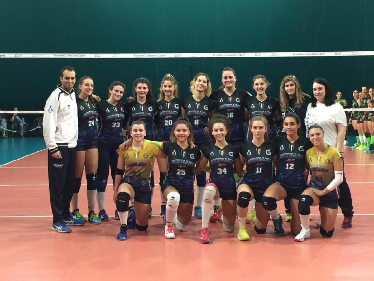 Scivola in casa contro Mentana la Giò Volley Aprilia - 