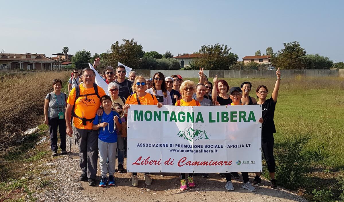 Giornata Nazionale del Camminare: questa domenica un’iniziativa dell’associazione Montagna Libera Aprilia. - 