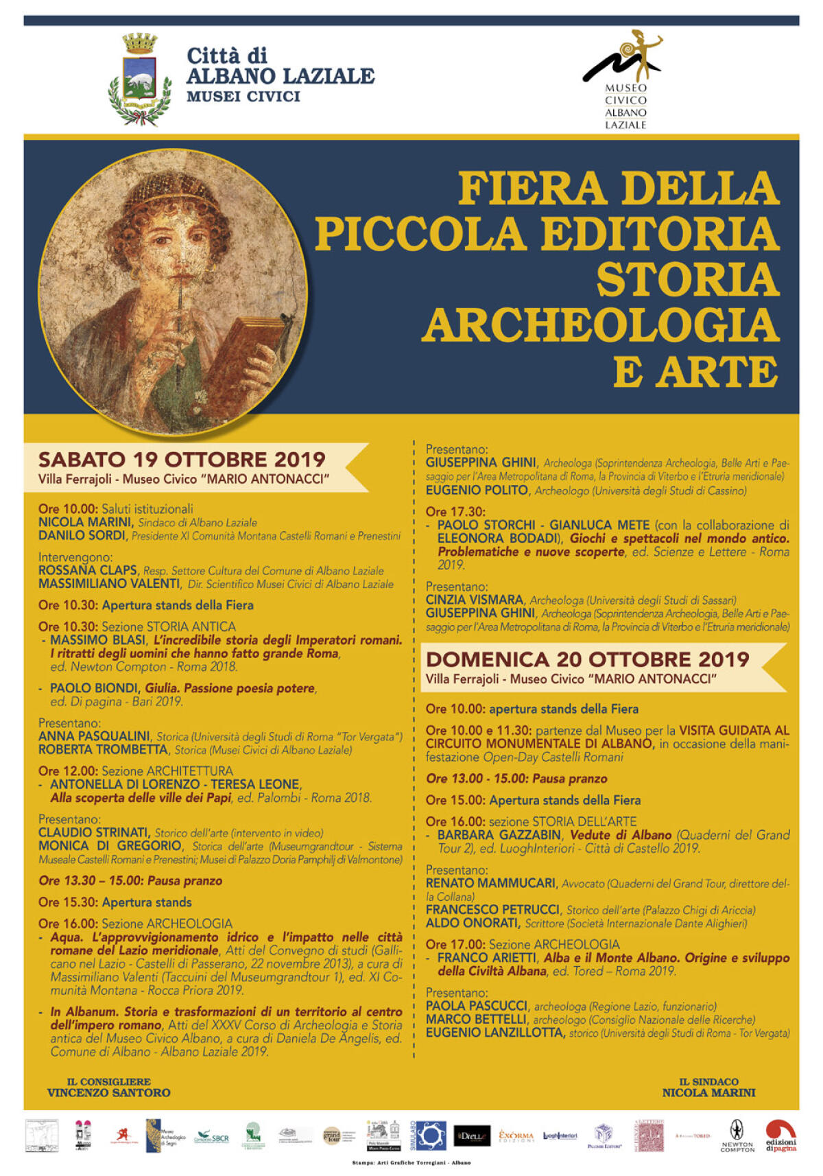 Albano, Fiera della piccola editoria di Storia Archeologica e Arte - 