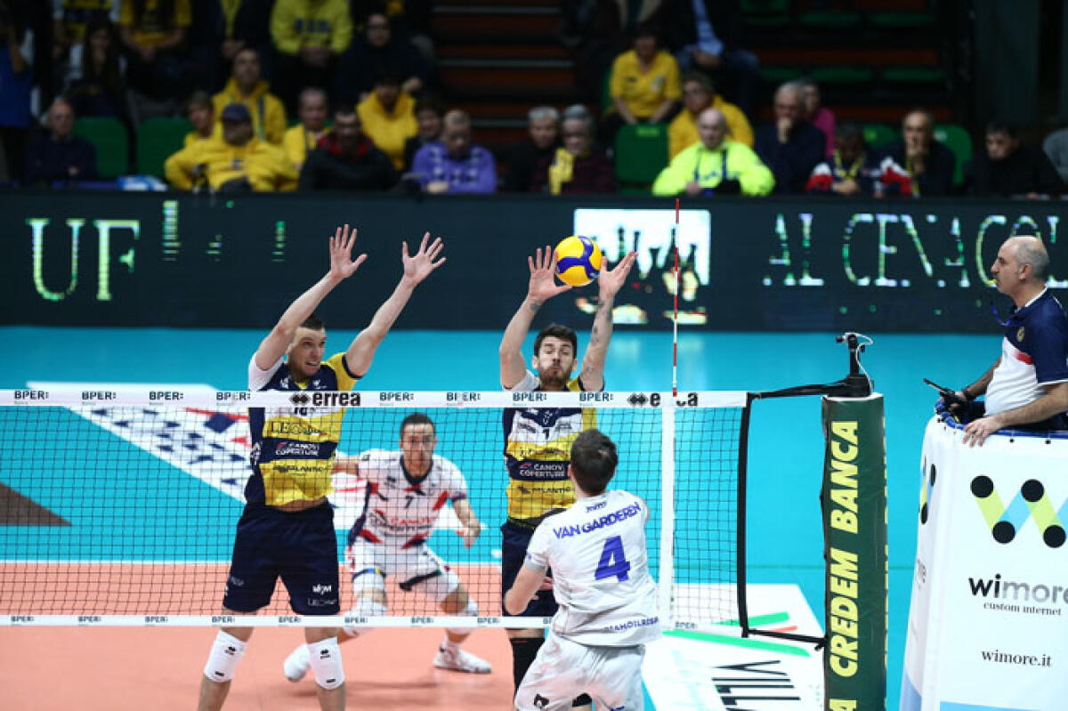 Pallavolo di Superlega: la Top Volley Latina si ferma a Modena: primo k.o. stagionale in tre set. - 
