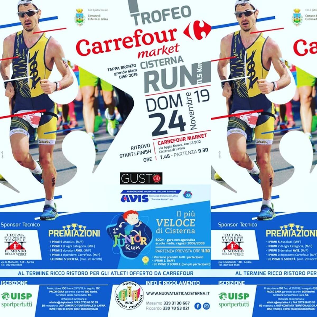 Questa domenica si corre la “Cisterna Run”, nuova tappa del Grande Slam Uisp. - 