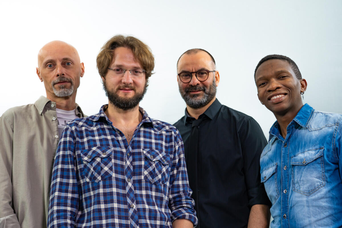 Simone Sabatino con Andrea Montecalvo, live session di buon Natale a Latina - 