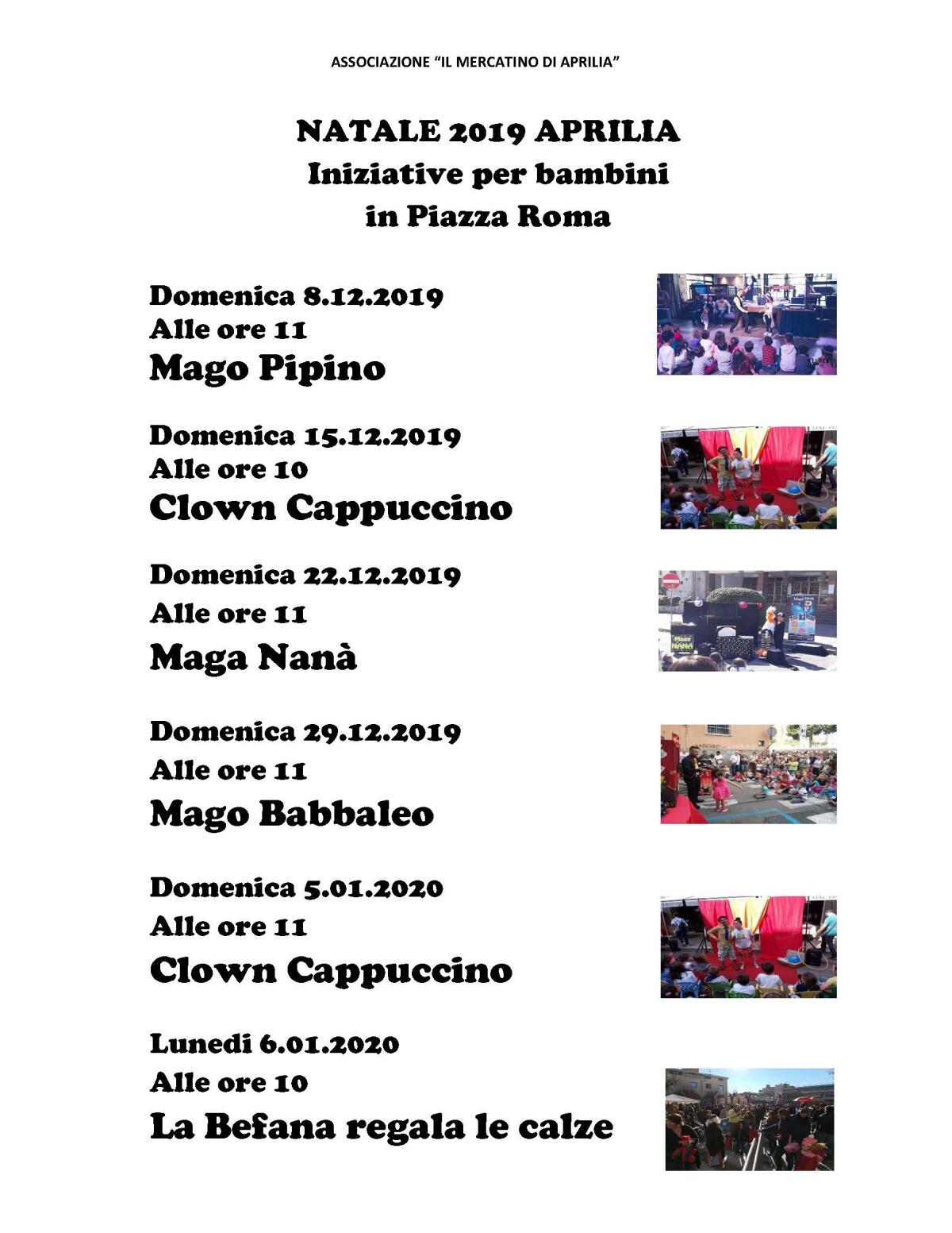 Mercatini in centro ad Aprilia per il Natale - 