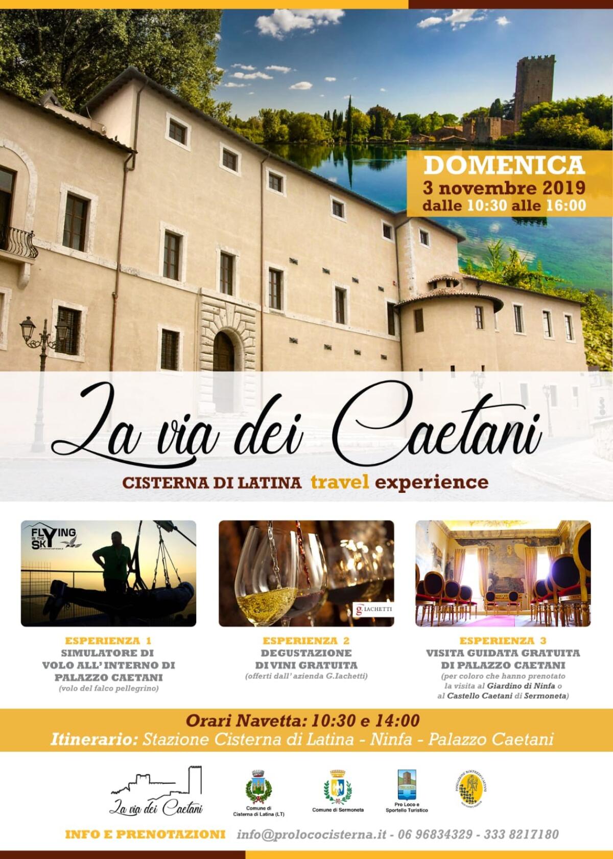 Questa domenica visita a Ninfa e a Palazzo Caetani - 