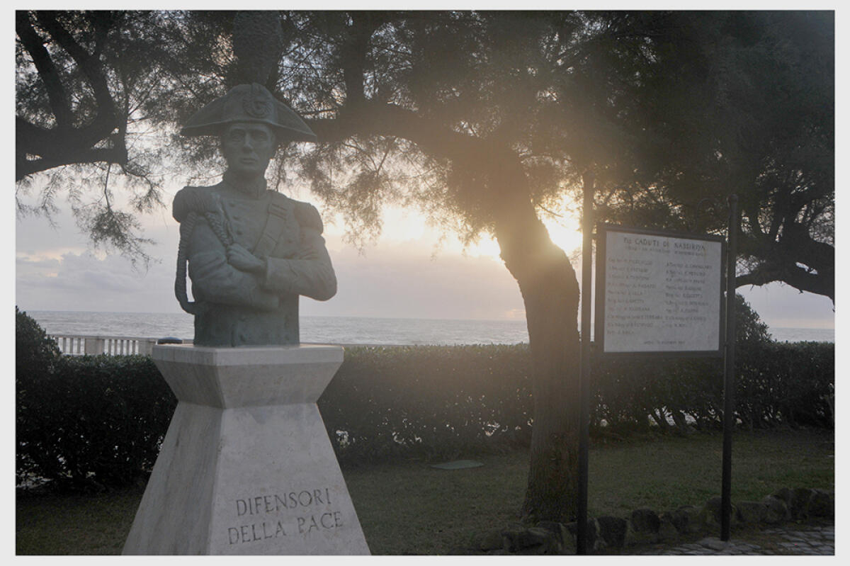 Oggi ad Anzio la commemorazione del 16esimo anniversario della strage di Nassiriya. - 