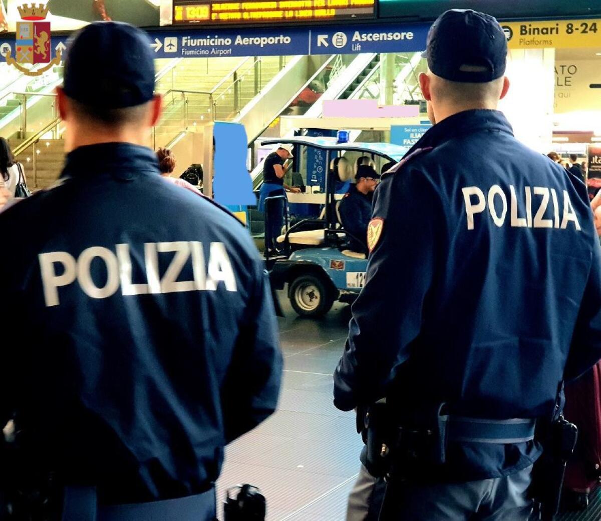 Controlli della Polfer  nelle stazioni ferroviarie del Lazio e a bordo treno: due arresti e 7 denunce. - 