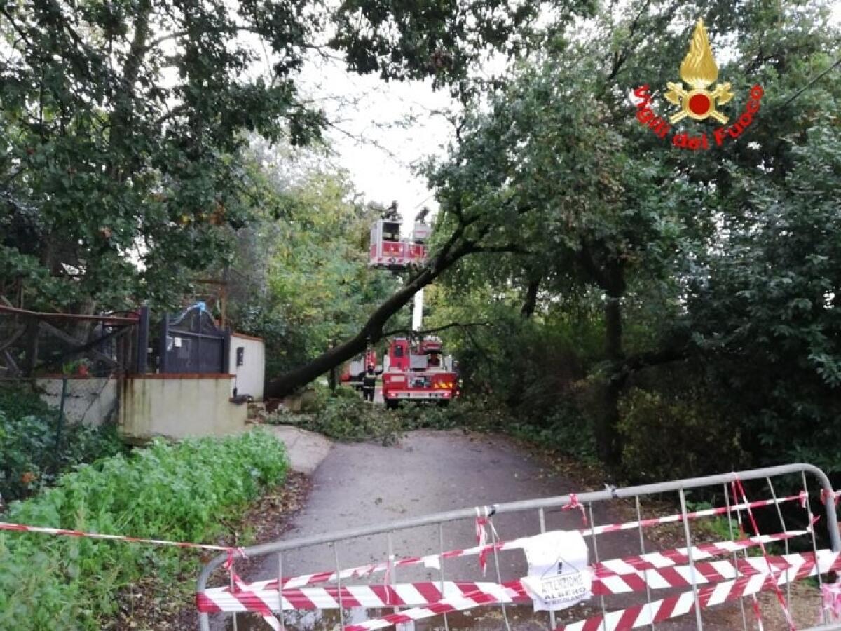 Maltempo, oltre 30 interventi nella notte tra Latina e Terracina - 