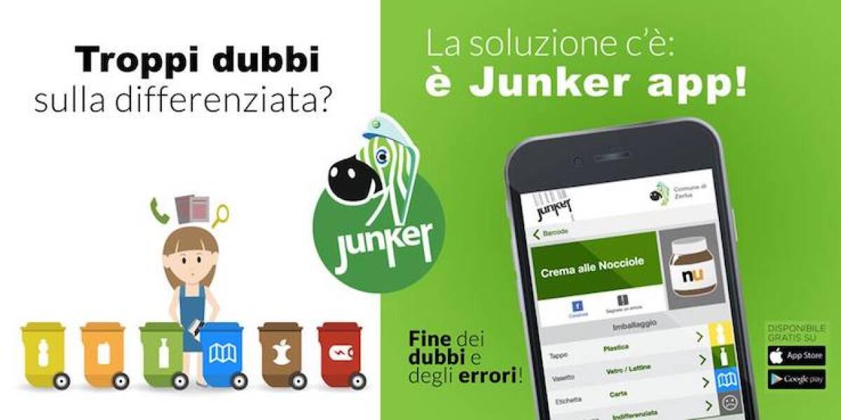 Anche ad Albano arriva Junker, l’app intelligente sui rifiuti. - 
