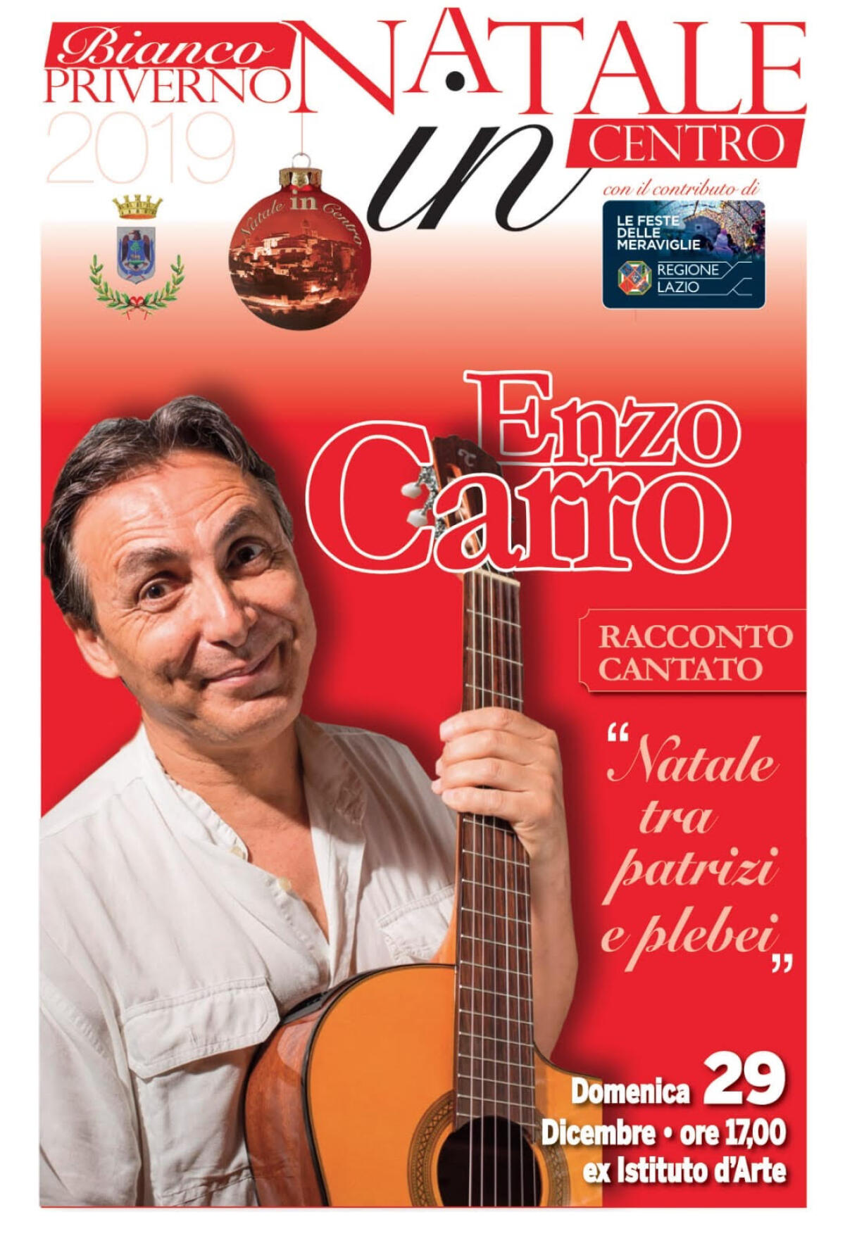Priverno, Natale fra patrizi e plebei (Concerto raccontato) di Enzo Carro - 