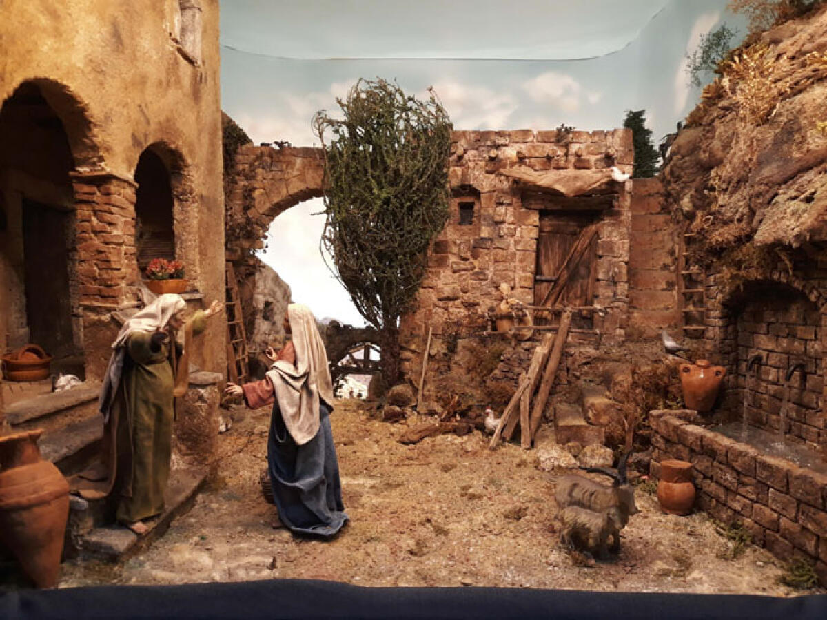 I presepi apriliani in mostra alla Biblioteca Comunale, tutte le FOTO - 