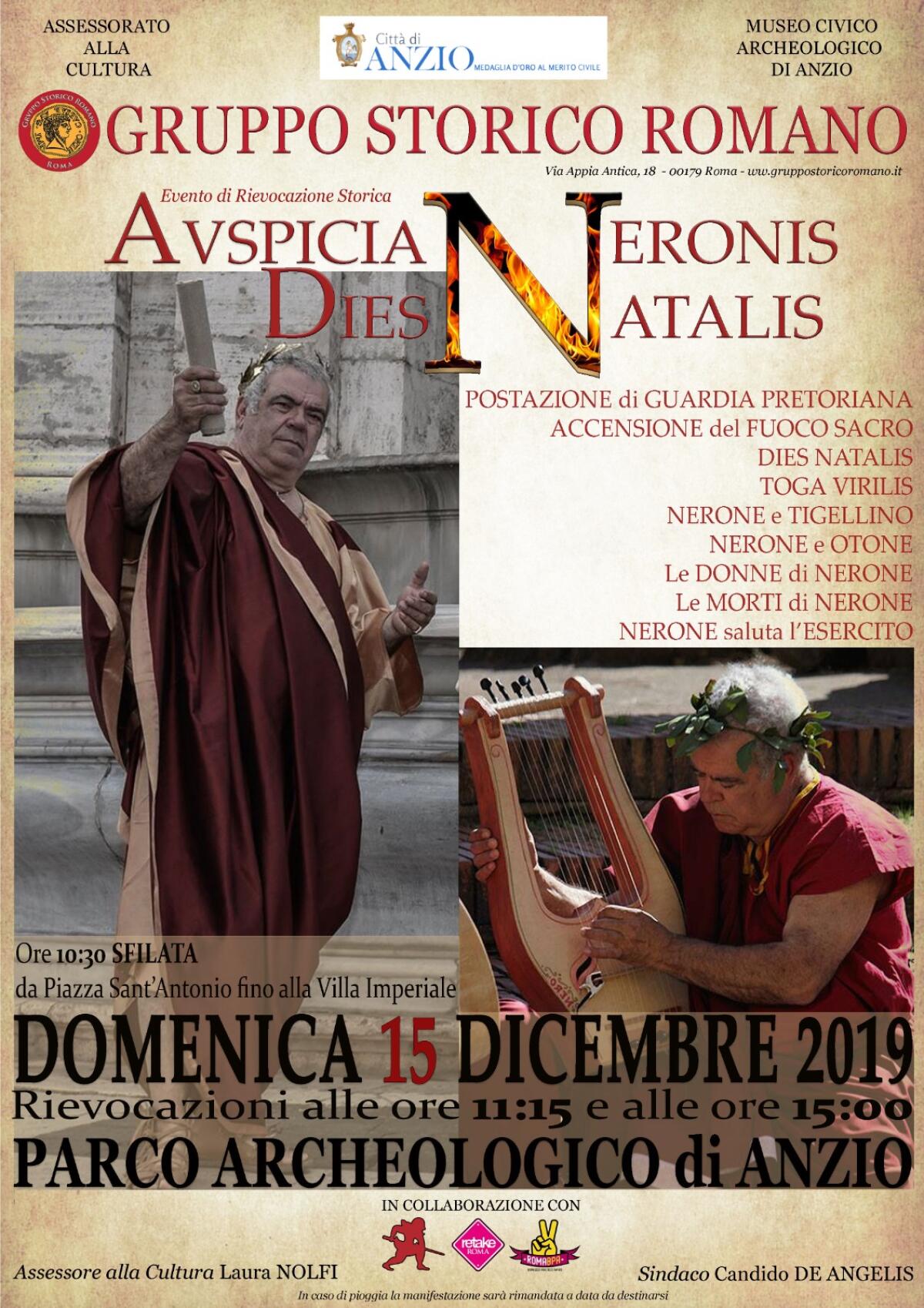 "Natale ad Anzio”: fine settimana tra presepi e "Rievocazione Storica dell’antica Roma”. - 