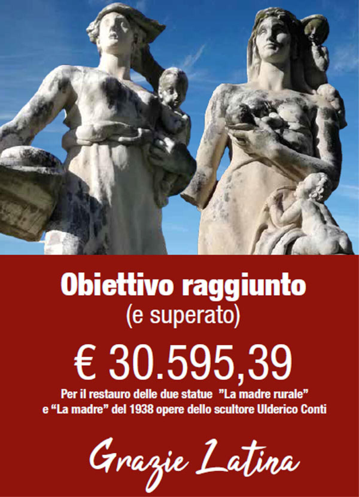 Salviamo le Statue, a Latina raccolti 30.500 euro - 