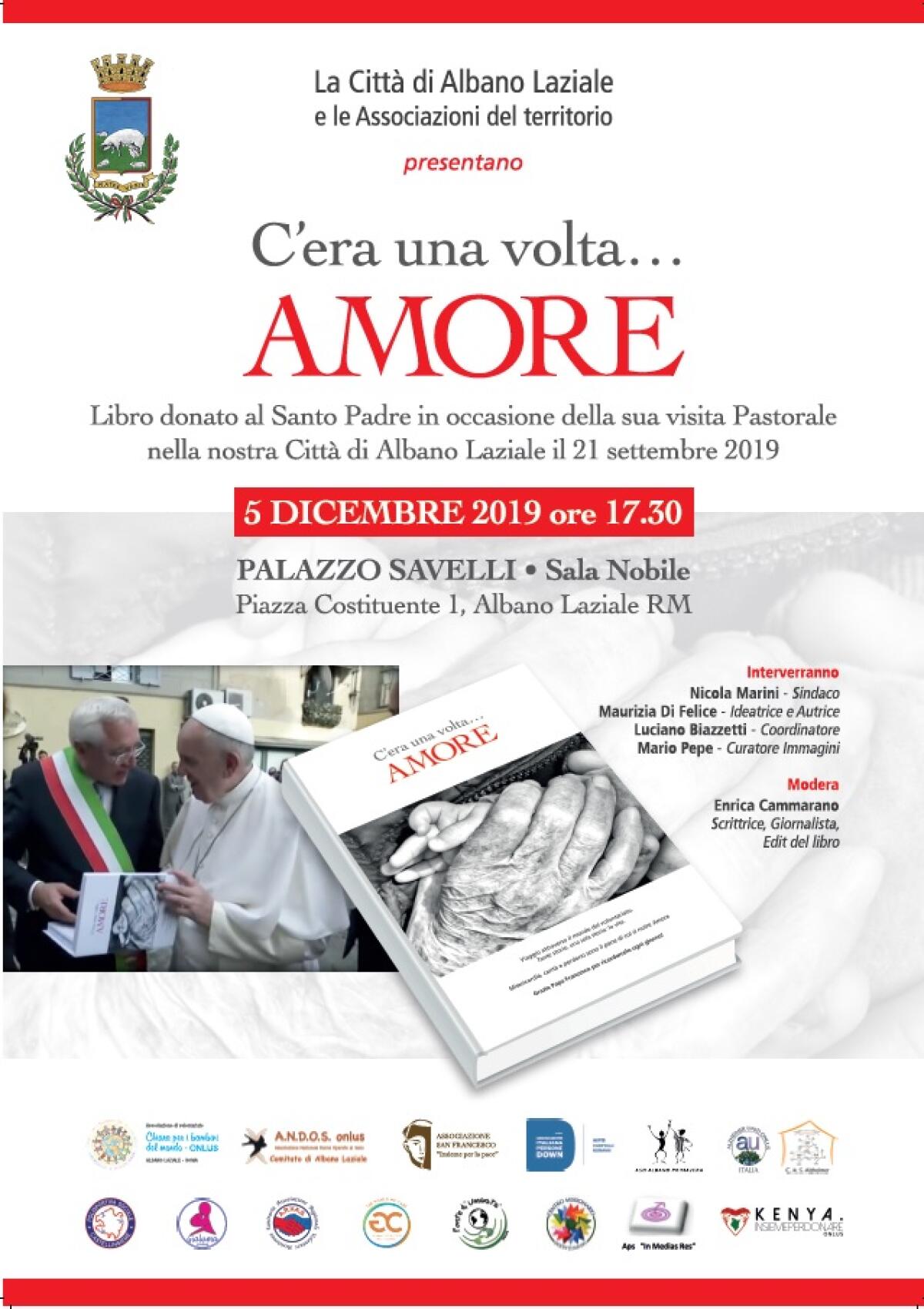 “C’era una volta amore”: Albano scrive e dona un libro a Papa Francesco - 