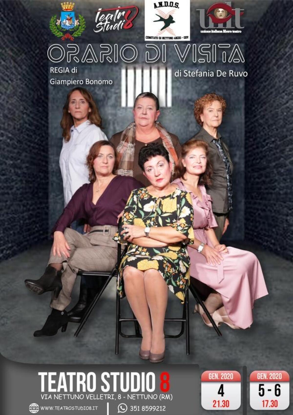 Al Teatro Studio 8 di Nettuno in scena "Orario di visita" - 