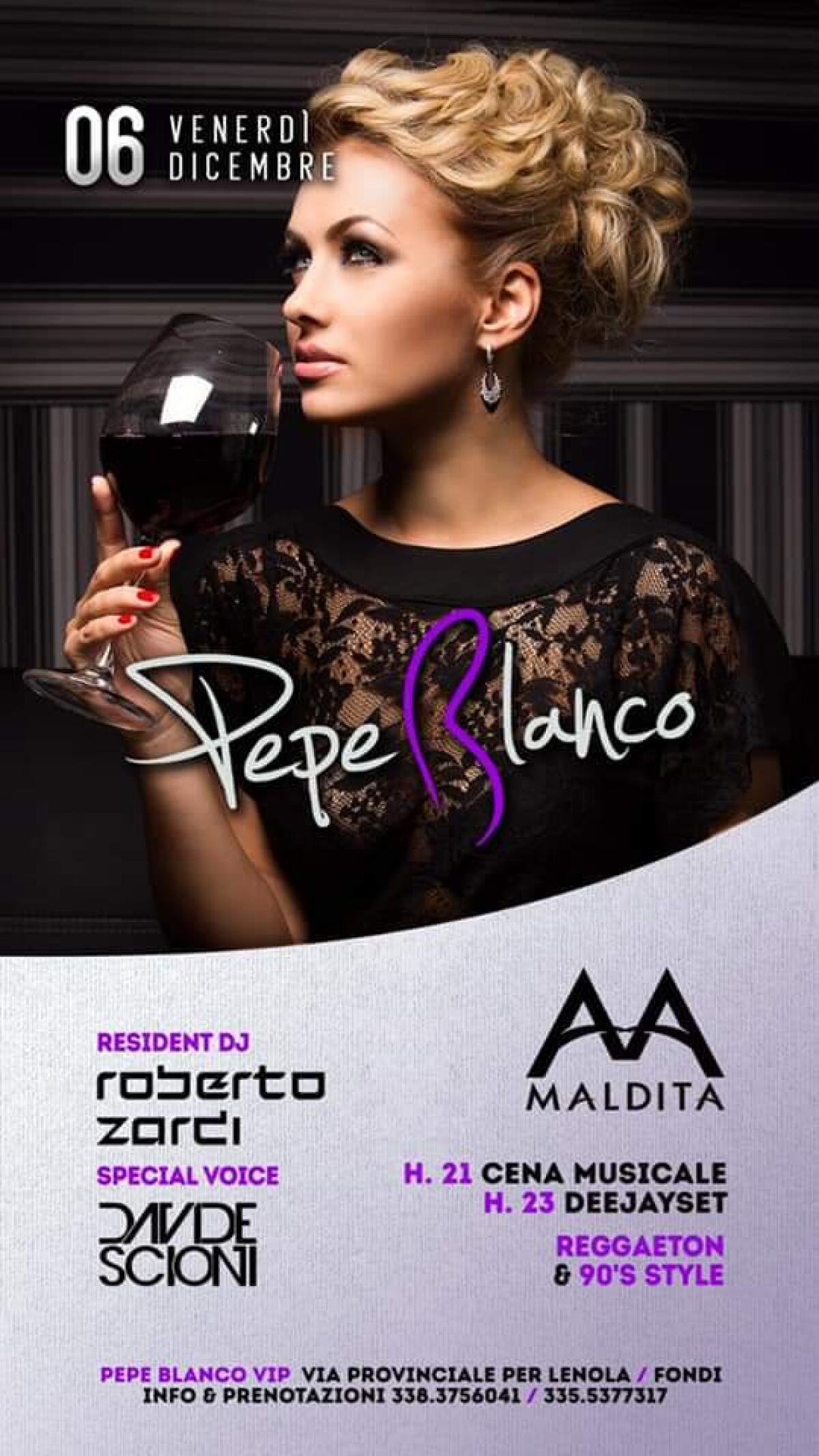 Al Pepe Bianco questa sera dj set di Roberto Zardi - 
