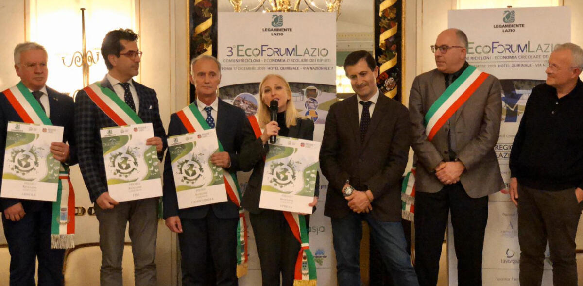 Raccolta Differenziata: Aprilia tra i Comuni Ricicloni 2019 - 