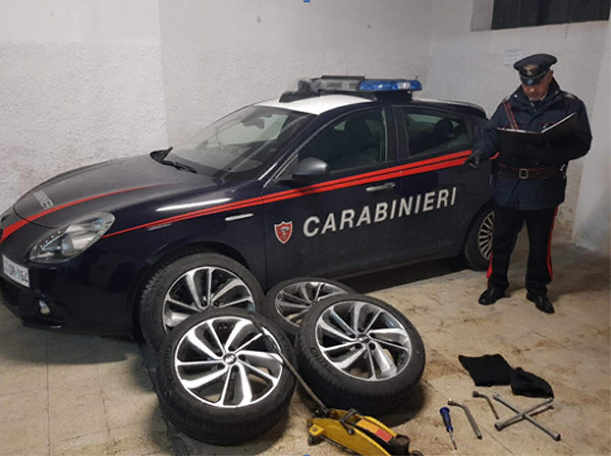 Furti di pneumatici nel sud pontino, in arresto 42enne - 