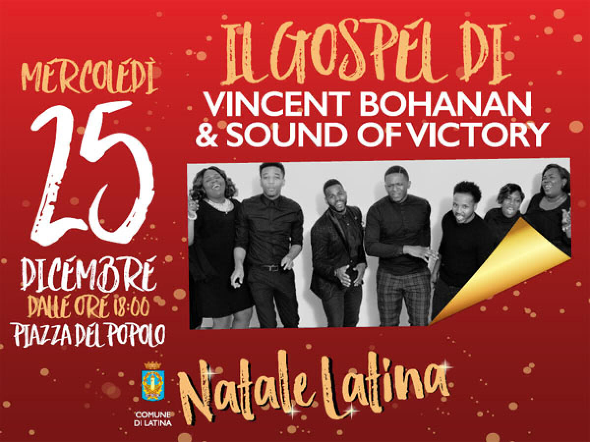 A Latina, nel giorno di Natale, torna la grande musica gospel in Piazza del Popolo. - 