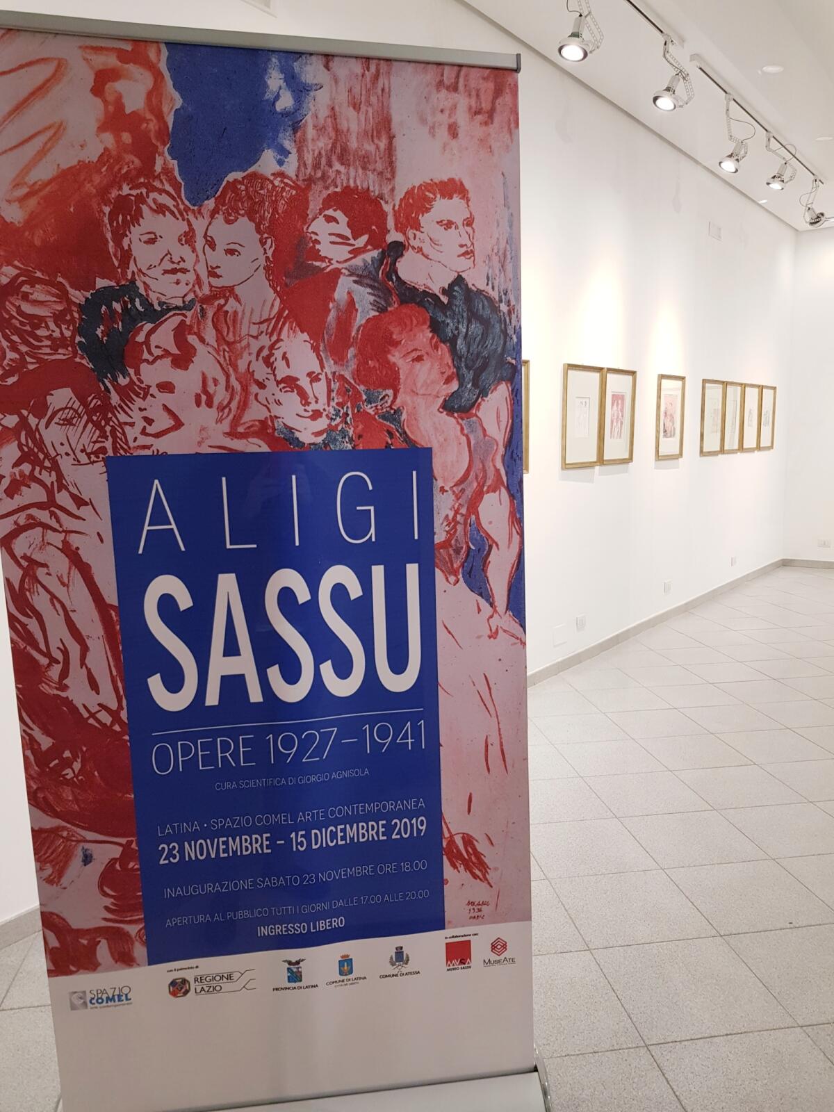 “Aligi Sassu: gli anni della formazione”: Incontro di approfondimento oggi allo Spazio Comel di Latina. - 