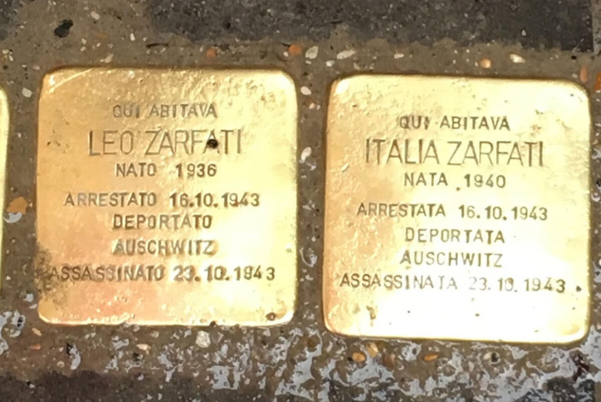 Velletri ha la sua prima pietra d'inciampo - 