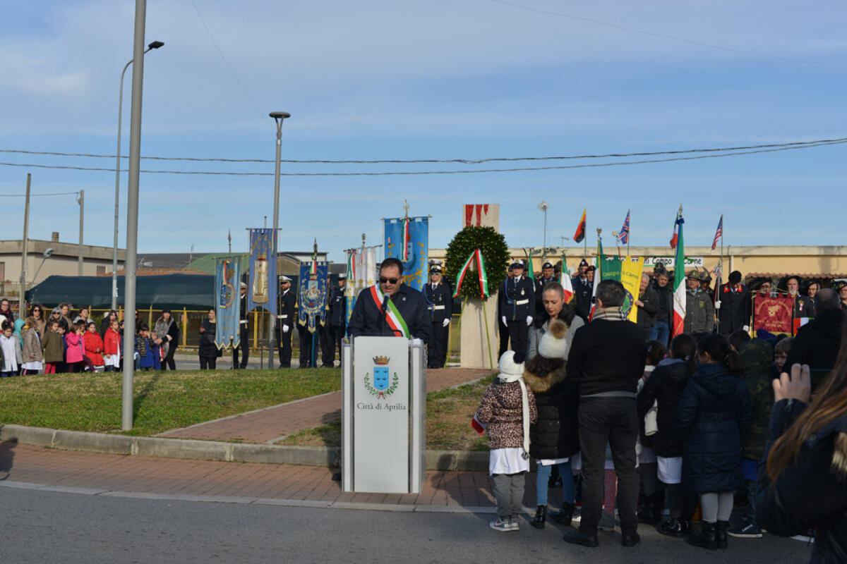 Aprilia - 76esimo dello Sbarco Alleato, "Costruiamo un futuro di pace" - 