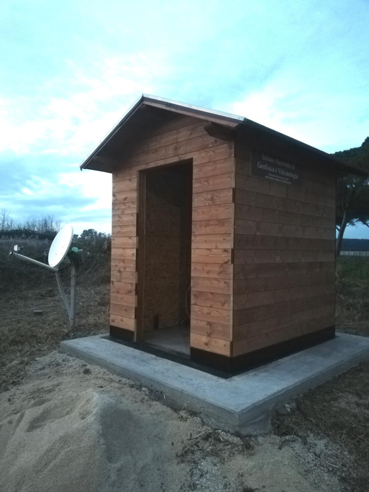 Conclusi i lavori alla stazione di monitoraggio dei terremoti a Tor Tre Ponti, a Latina. - 