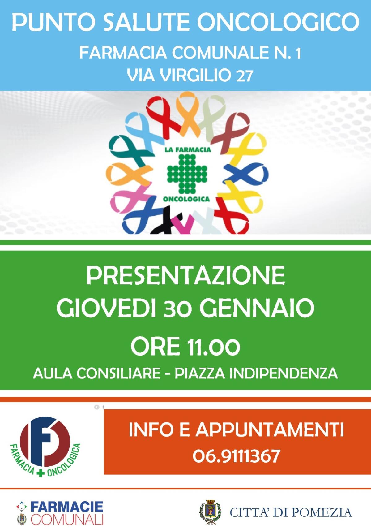 A Pomezia arriva il Punto Salute Oncologico - 