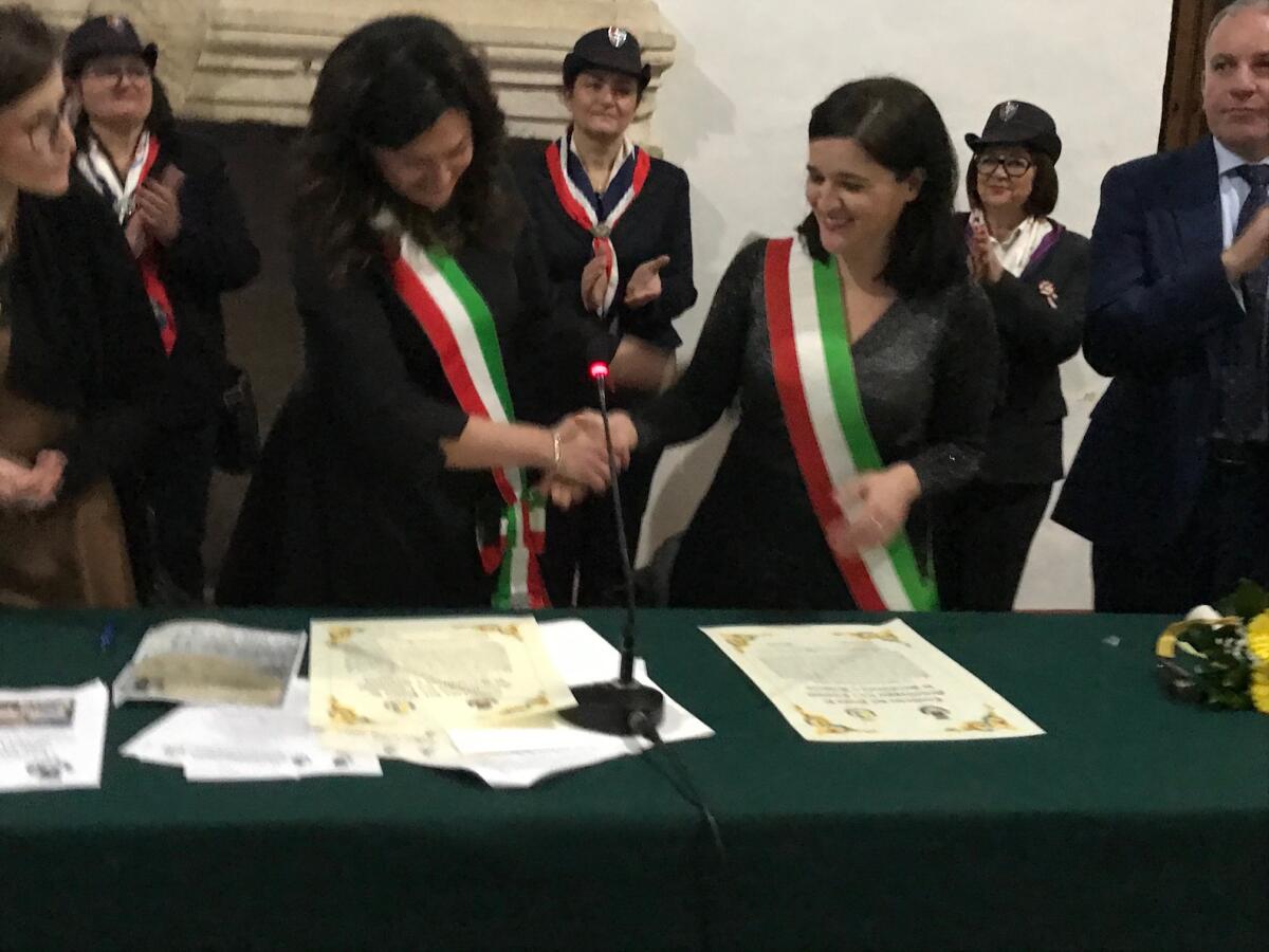 Si fa più forte il gemellaggio tra Sermoneta e Arborea - 