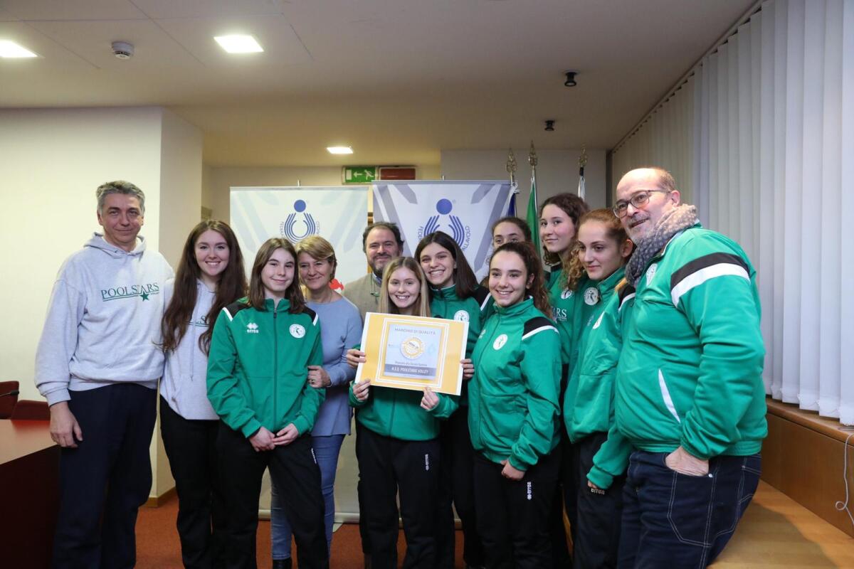 Premiati i migliori vivai della FIPAV Lazio: Certificato Argento per la Giò Volley Aprilia. - 