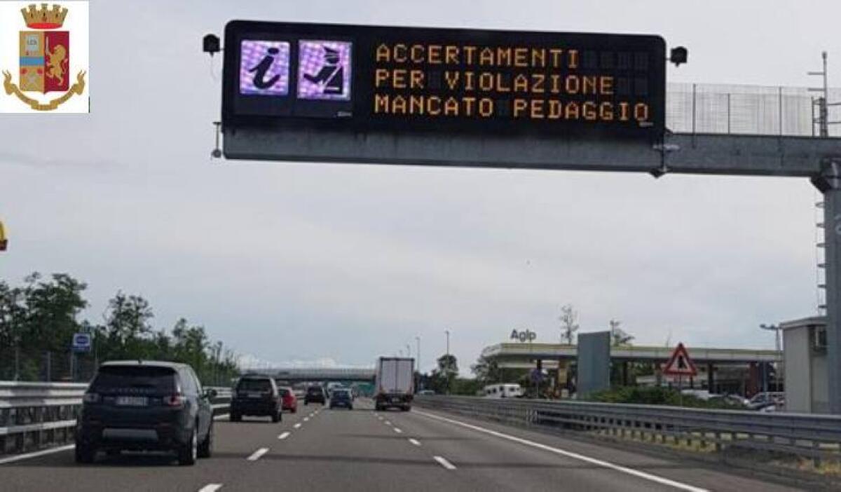 Truffa col Telepass Autostrade per l’Italia per 10mila euro: la Polizia denuncia un 37enne di Gaeta. - 