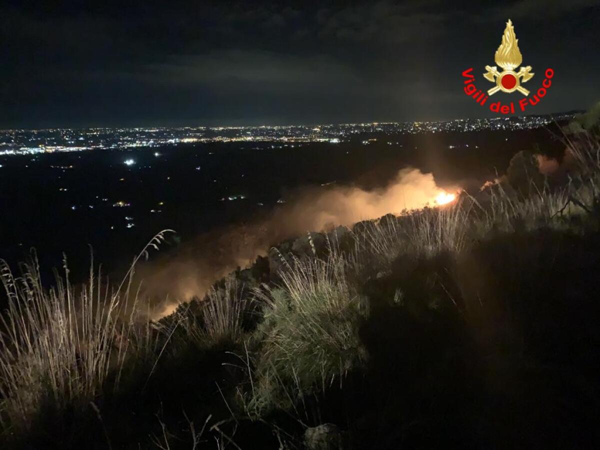 Incendio boschivo a Norma: in fumo ben 4 ettari di macchia mediterranea. L’intervento è ancora in atto. - 